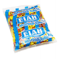 Caramelle Toffee Mou cubik - busta 1 kg - Elah 231