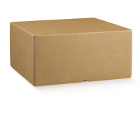 Scatola box per asporto linea Marmotta - 30 x 40 x 19,5 cm - avana - Scotton 38530C