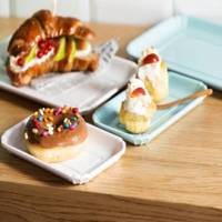 Vassoio bigne' - in melamina - 26,5 x 16,2 cm - bianco - Leone - T8521.Y - 8024112012821 - DMwebShop