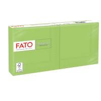 Tovagliolo - carta - 25 x 25 cm - 2 veli - verde mela - conf. 100 pezzi - Fato - 82233003 - 8000664523220 - DMwebShop