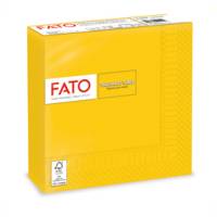Tovagliolo carta 33 x 33 cm 2 veli giallo conf. 50 pezzi - 82621200 - 8000664202101 - DMwebShop
