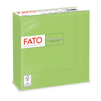 Tovagliolo - carta - 33 x 33 cm - 2 veli - verde mela - conf. 50 pezzi - Fato - 82623200 - 8000664262327 - DMwebShop