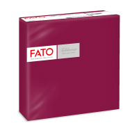 Tovagliolo linea AirLaid - carta - 40 x 40 cm - bordeuax - conf. 50 pezzi - Fato - 88400401 - 8000664505158 - DMwebShop