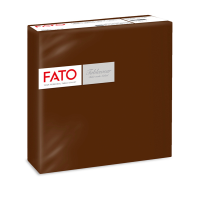 Tovagliolo linea AirLaid - carta - 40 x 40 cm - cacao - conf. 50 pezzi - Fato - 88404901 - 8000664505257 - DMwebShop