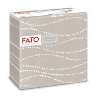 Tovaglioli linea Airlaid - 40 x 40 cm - perla-tortora - conf. 50 pezzi - Fato - 88446600 - 8000664844660 - DMwebShop