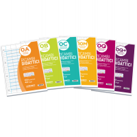 Ricambi didattici forati - A4 - 40 fogli carta 100 gr - rig. 0A - con margine - Blasetti - 7431 - 8007758274310 - DMwebShop