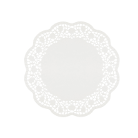 Sottotorta decorativi in carta bianca - Ø 27 cm - conf. 6 pezzi - Pengo 6448200