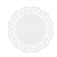 Sottotorta decorativi in carta bianca - Ø 30 cm - conf. 12 pezzi - No Brand - 6450300 - 4004158014625 - DMwebShop