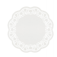 Sottotorta decorativi in carta bianca - Ø 30 cm - conf. 12 pezzi - Pengo 6450300