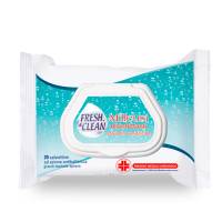 Salviette disinfettanti antibatteriche milleusi - busta da 20 pezzi - FresheClean - 06-0242 - 8002340006225 - DMwebShop