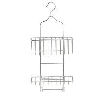 Mensola con gancio - 2 ripiani - rifinitura a specchio - King Collection - M1407310 - 8023755053796 - DMwebShop