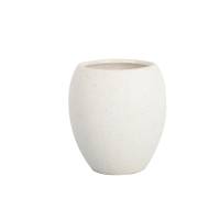 Bicchiere porta spazzolini linea Stone - bianco - King Collection - B1597083 - 8023755046989 - DMwebShop