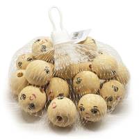 Faccine in legno - colore naturale - Ø 30 mm - conf. 20 pezzi - Deco - 12637 - 8004957126372 - DMwebShop