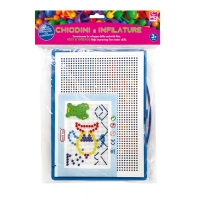 Set chiodini e infilature in plastica - colori assortiti - Cwr - 12352 - 8004957123524 - DMwebShop