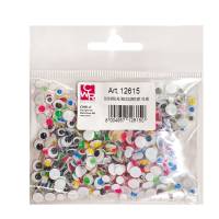Occhi con iridi in movimento - Ø 5-7 mm - colori assortiti - conf. 600 pezzi - Deco - 12615 - 8004957126150 - DMwebShop