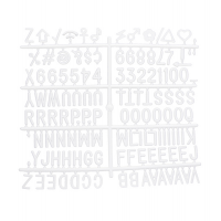 Kit lettere aggiuntive per bacheche in feltro - Securit - WLB-SET-LA - 8719075287514 - DMwebShop