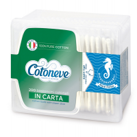 Bastoncini con cotone - cofanetto da 200 pezzi - Cotoneve 1605CV