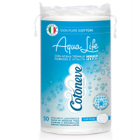 Dischetti levatrucco tondi Maxi in cotone - busta da 50 pezzi - Cotoneve - 1443cv - 8003350524860 - DMwebShop