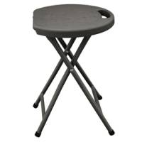Sgabello pieghevole - in HDPE - noce - Garden Friend - S1714197 - 8023755053420 - DMwebShop