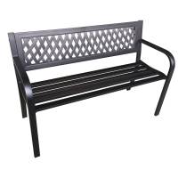 Panca da giardino Boulevard - in acciaio e ABS - 75 x 50 x 120 cm - Garden Friend - P1362222 - 8023755054892 - DMwebShop