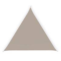 Tenda a vela triangolare ombreggiante - 3,6 x 3,6 x 3,6 mt - tortora - Garden Friend - T1699037 - 8023755056155 - DMwebShop