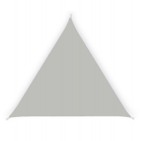 Tenda a vela triangolare ombreggiante - 3,6 x 3,6 x 3,6 mt - cenere - Garden Friend T1699038