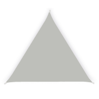 Tenda a vela triangolare ombreggiante - 3,6 x 3,6 x 3,6 mt - cenere - Garden Friend - T1699038 - 8023755056162 - DMwebShop