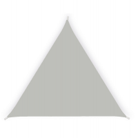 Tenda a vela triangolare ombreggiante - 5 x 5 x 5 mt - cenere - Garden Friend T1699052