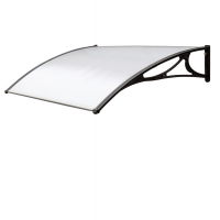 Pensilina modulare satinato opalino - 100 x 80 cm - in policarbonato alveolare - Garden Friend - P1327004 - 8023755040680 - DMwebShop