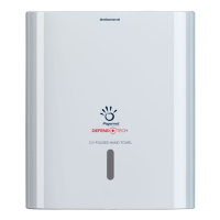 Dispenser antibatterico Defend Tech - per asciugamani piegati a C-V - Papernet - 416143 - 8024929561437 - DMwebShop