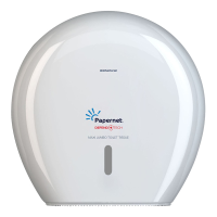 Dispenser antibatterico Defend Tech - per carta igienica Maxi Jumbo - Papernet - 416146 - 8024929561468 - DMwebShop