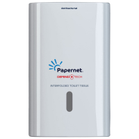 Dispenser antibatterico Defend Tech - per carta igienica interfogliata - Papernet - 416147 - DMwebShop
