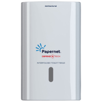 Dispenser antibatterico Defend Tech - per carta igienica interfogliata - Papernet - 416147 - 89024929561475 - DMwebShop