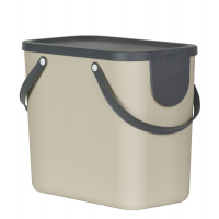 Pattumiera Albula - 25 lt - cappuccino - Rotho - F707534 - 7610859202451 - DMwebShop