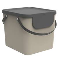 Pattumiera Albula - 40 lt - cappuccino - Rotho - F707544 - 7610859225566 - DMwebShop