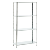 Scaffale in metallo - 4 ripiani - Garden Friend - C1689004 - 8023755054410 - DMwebShop