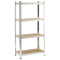Scaffale in metallo e MFD - 4 ripiani - Garden Friend - S1851044 - 8023755054564 - DMwebShop