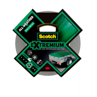 Nastro adesivo extra resistenete - 48 mm x 27,4 mt - nero - Scotch 7100205698