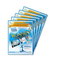 Tasca a L - con retro magnetico - A4 - blu - conf. 5 pezzi - Djois - B194721 - 3377991947216 - DMwebShop