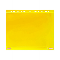 Buste forate per supporti magnetici ad anelli - A4 - giallo - conf. 5 pezzi - Tarifold B181124