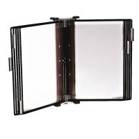 Leggio antibatterico - da muro - 10 buste - A4 - nero - Djois - B414507 - 3377994145077 - DMwebShop