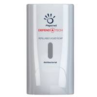 Dispenser antibatterico Defend Tech - per sapone liquido e gel - Papernet - 416149 - 8024929261498 - DMwebShop
