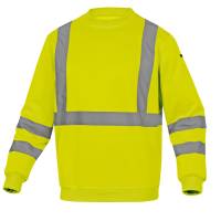 Felpa sportiva Astral - alta visibilita' - taglia L - giallo fluo - Deltaplus - ASTRAJAGT - 3295249250300 - DMwebShop
