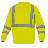 Felpa sportiva Astral - alta visibilita' - taglia XXL - giallo fluo - Deltaplus - ASTRAJAXX - DMwebShop