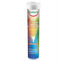 Integratore Piu' Vitamine e Minerali - gusto lemon lime - 20 compresse (86 gr cad.) - Equilibra - EVI - 8000137002726 - DMwebShop