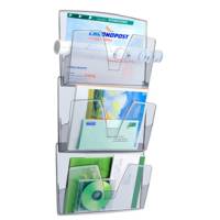 Portadepliant da parete - kit 3 pezzi - Cep - 1001700111 - 3462151701101 - DMwebShop