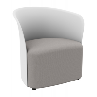 Poltrona Crown - bianco - Paperflow - K700512 - DMwebShop