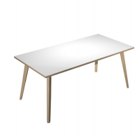 Scrivania Woody - 180 x 80 x H 74,4 cm - rovere-bianco - Artexport - 6405-DKA-3C - DMwebShop