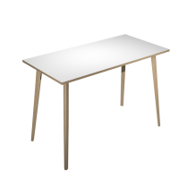 Tavolo alto Woody - 160 x 80 x H 105 cm - rovere-bianco - Artexport - 6403-DKC-3C - DMwebShop