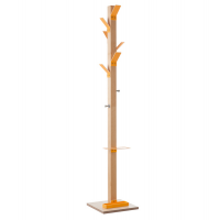 Appendiabiti Easycloth - 6 posti legno-arancio - Paperflow - K700005 - 3660141260182 - DMwebShop